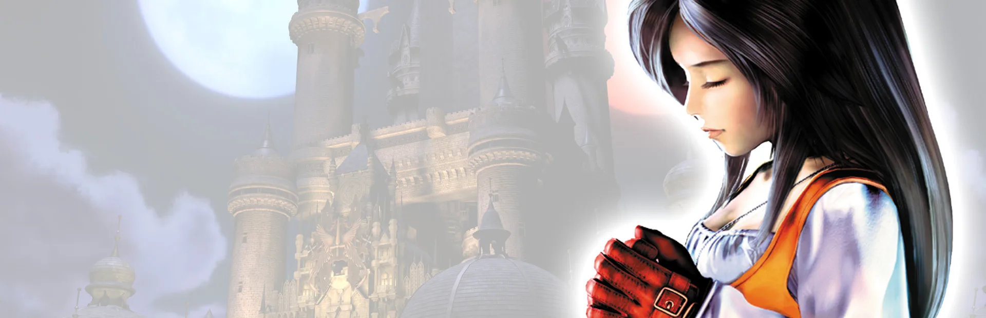 Garnet praying before the castle of Alexandria